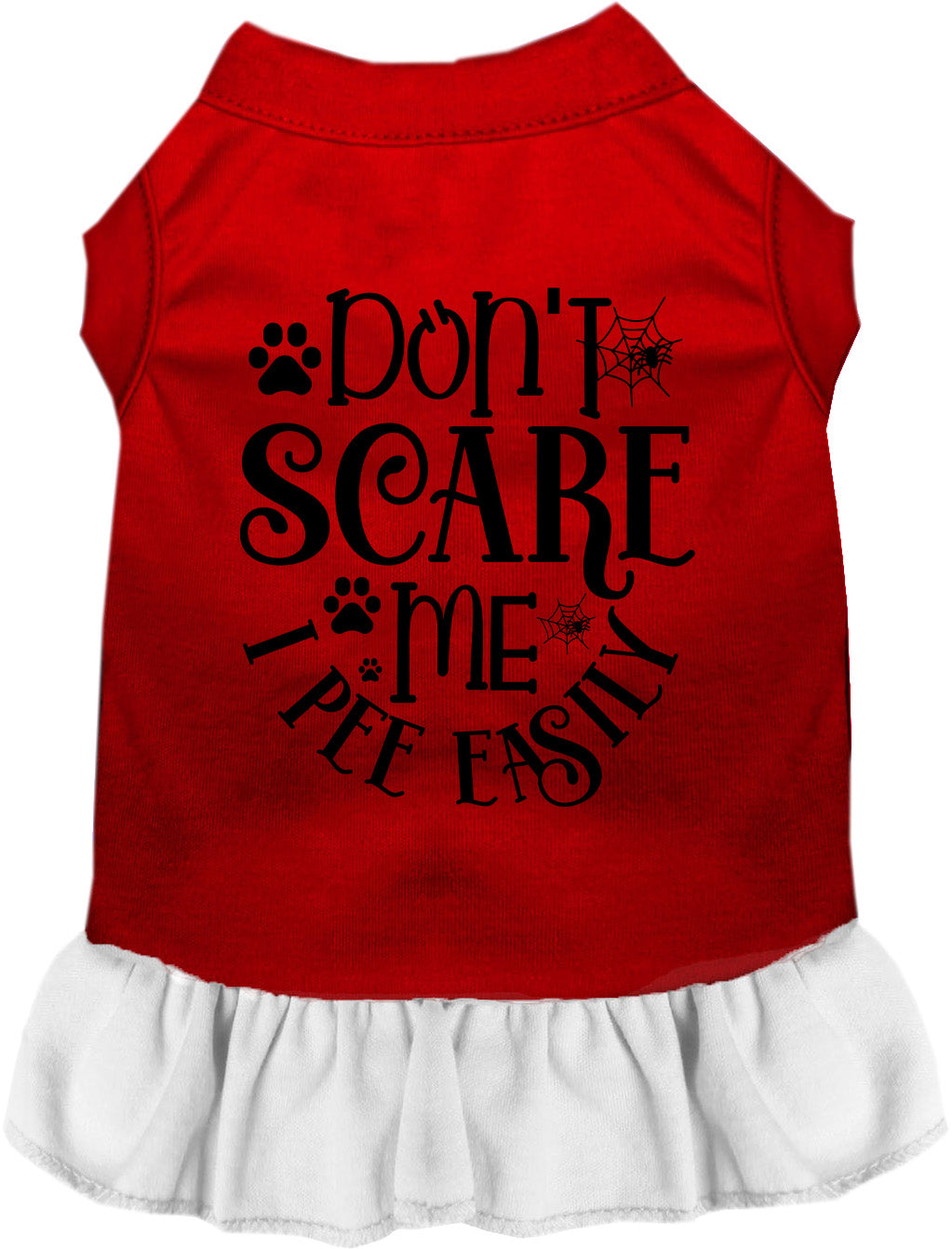 I Pee Easily Halloween Pet Dress