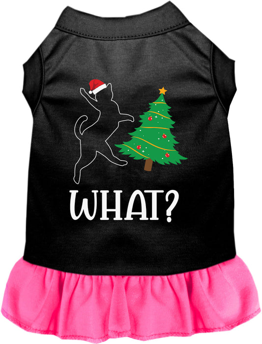 Kitty What Christmas Tree Pet Dress