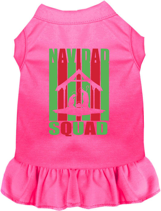 Navidad Squad Pet Dress
