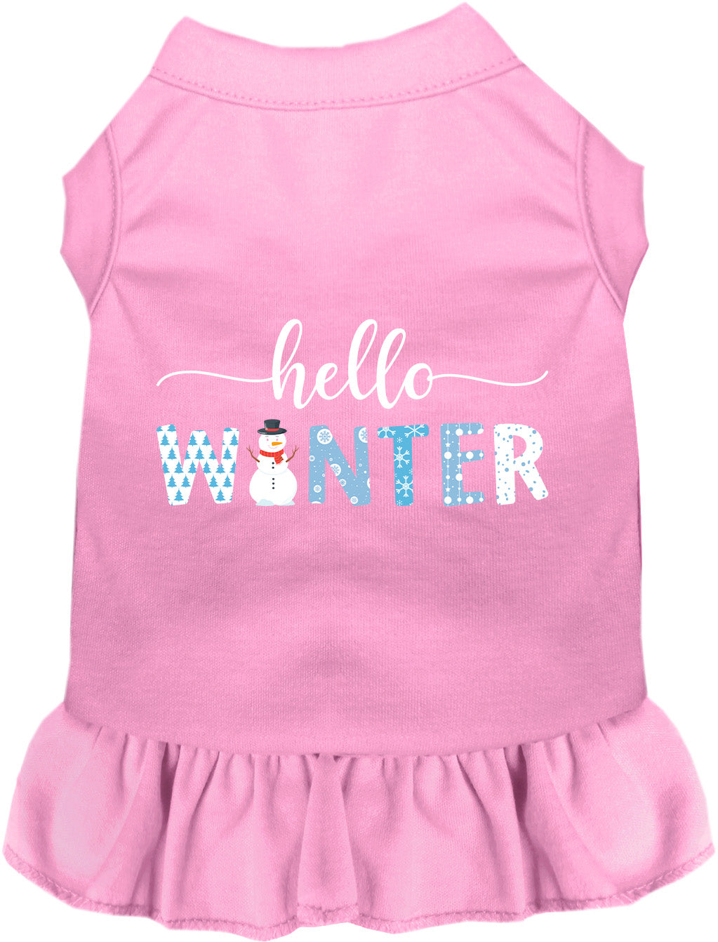 Hello Winter Pet Dress