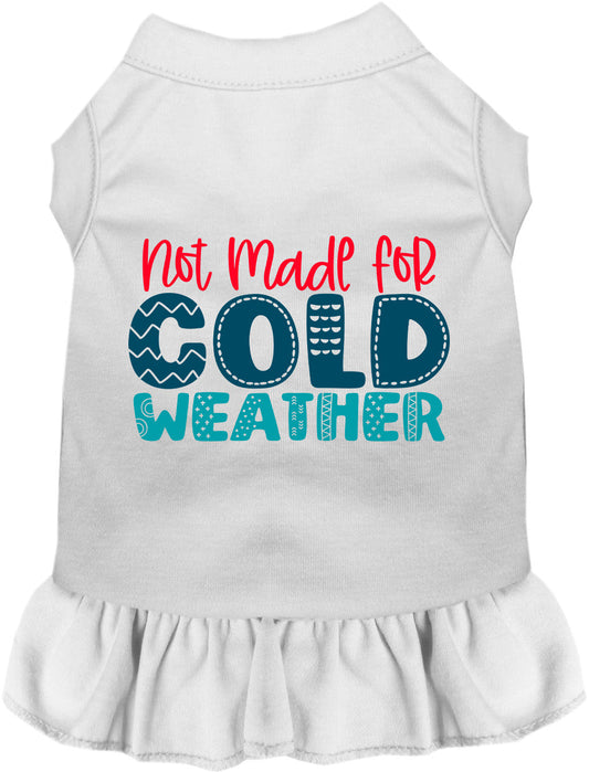 Not Made for Cold Weather Pet Dress