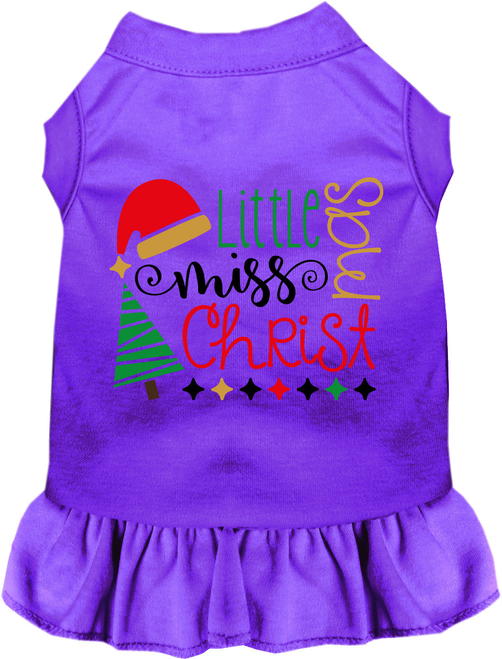 Little Miss Christmas Pet Dress