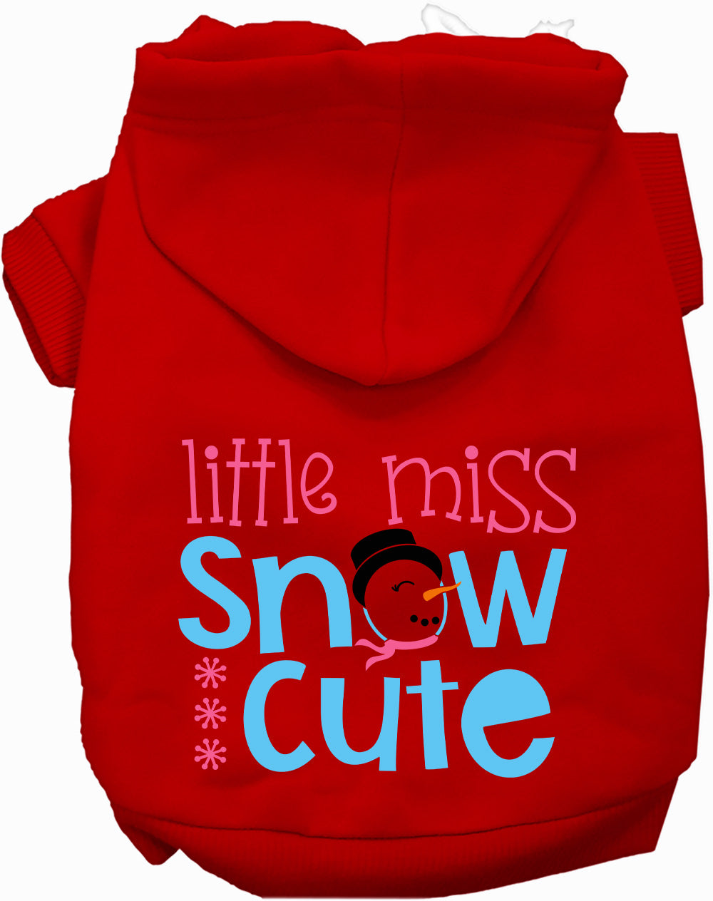 Little Miss Snow Cute Pet Hoodie