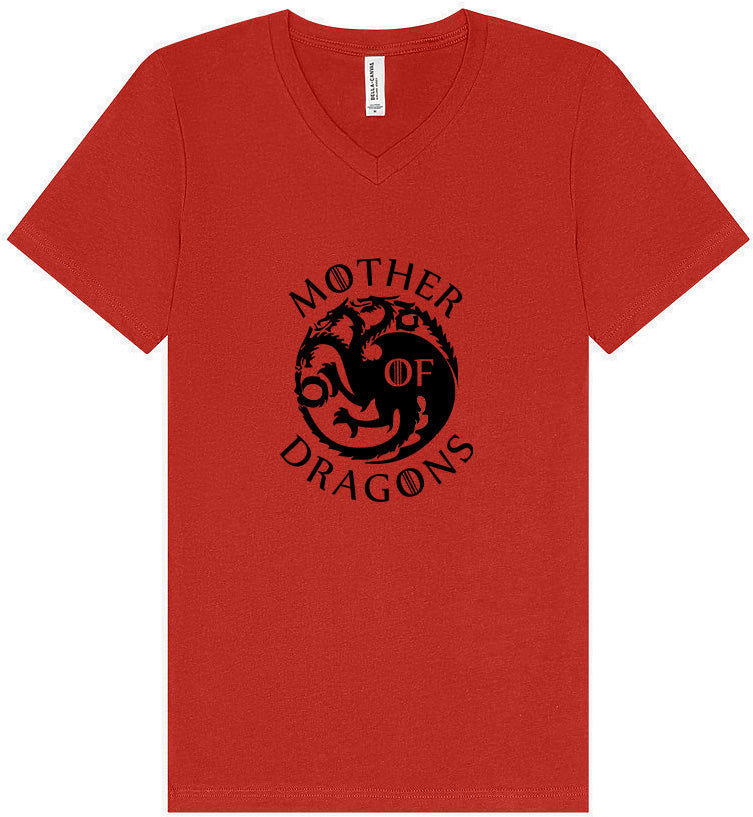 Mother of Dragons Unisex V-Neck Shirt