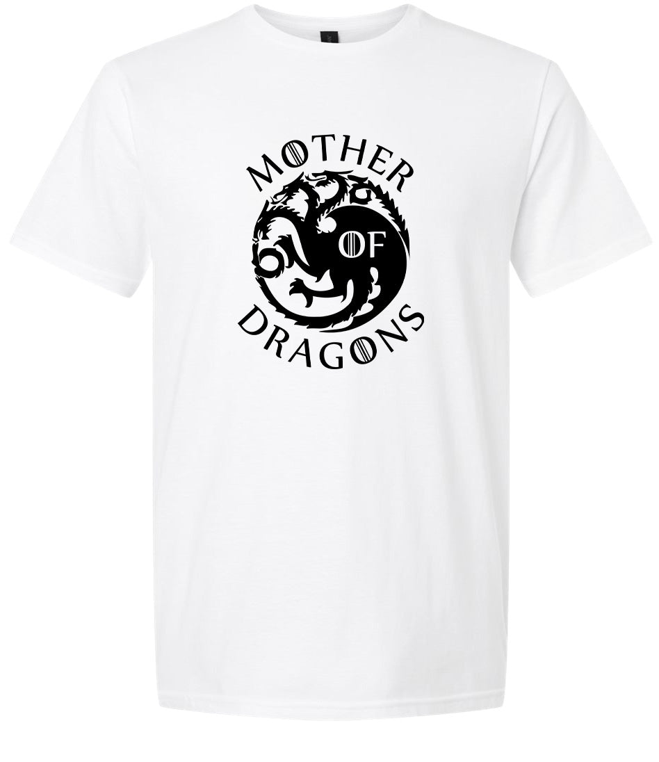 Mother of Dragons Adult Gildan Soft Shirt