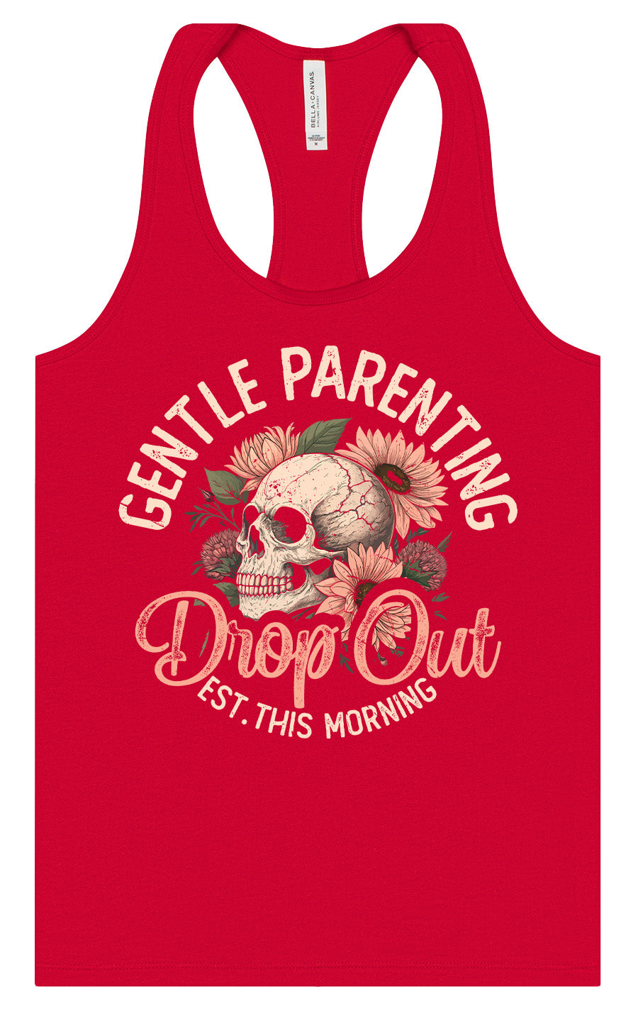 Gentle Parenting Drop Out Women's Racerback Tank