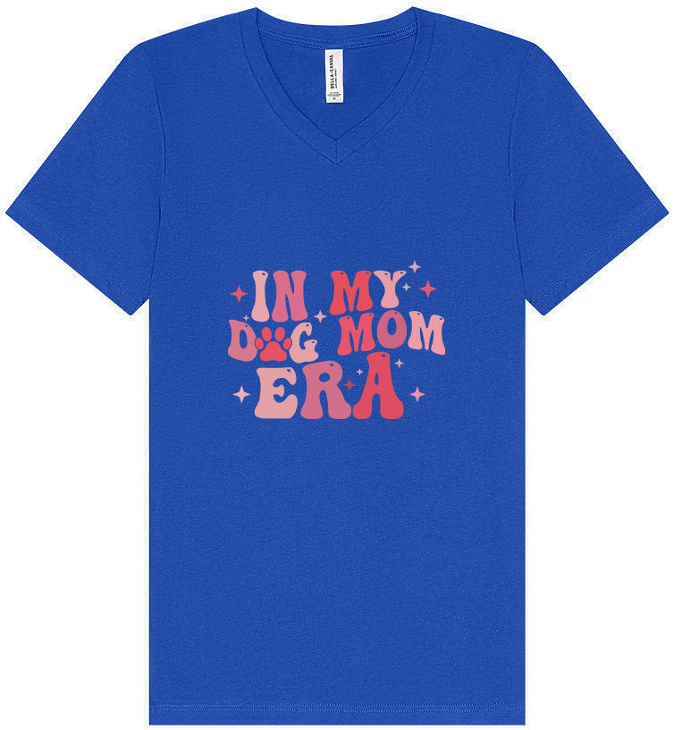 Dog Mom Era Unisex V-Neck Shirt