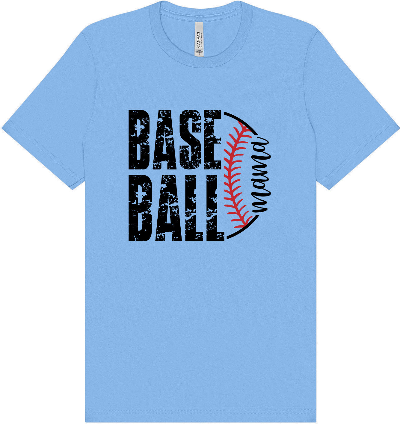 Baseball Mama Adult Bella Canvas Shirt