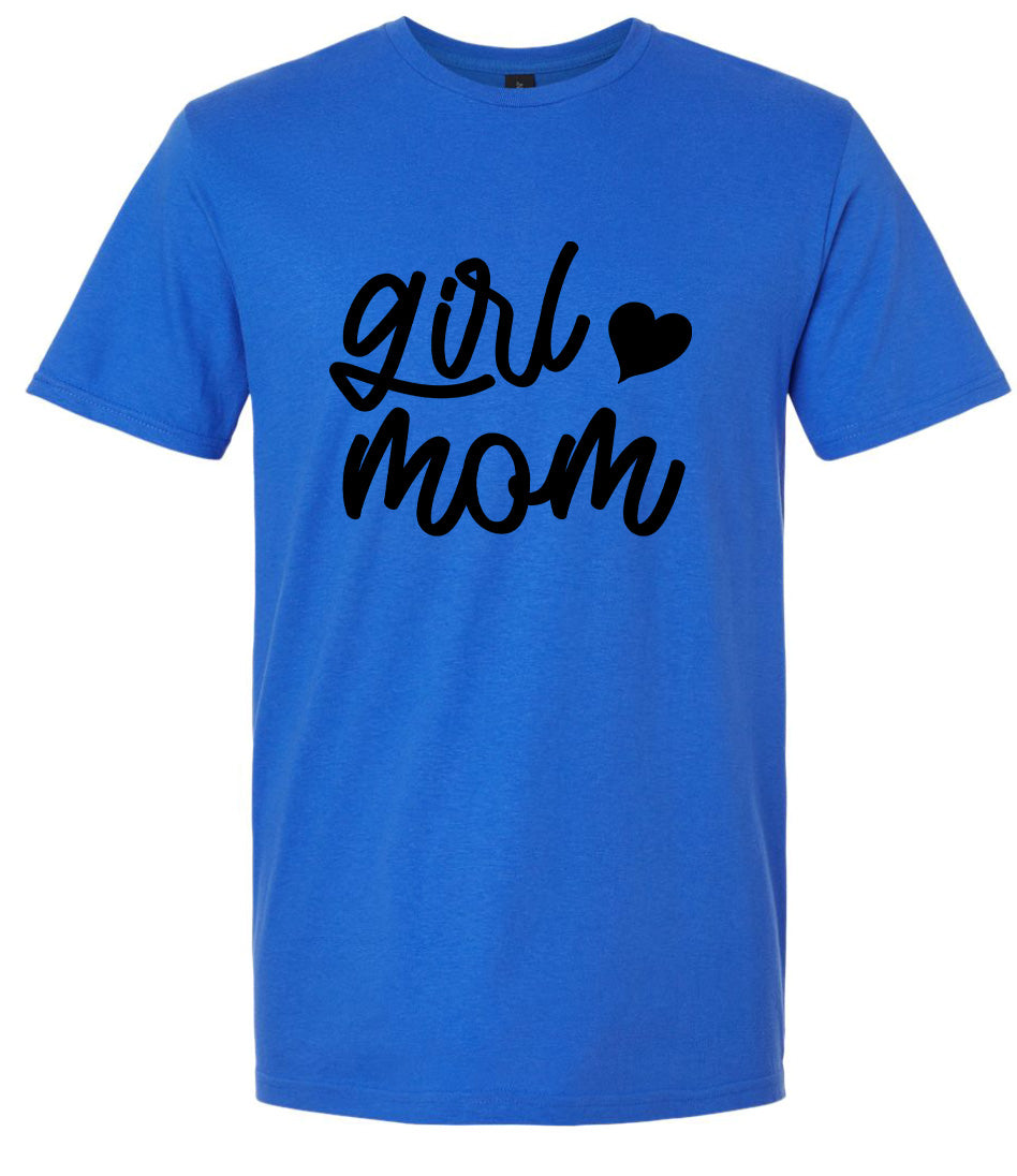 Girl Mom Adult Gildan Soft Shirt