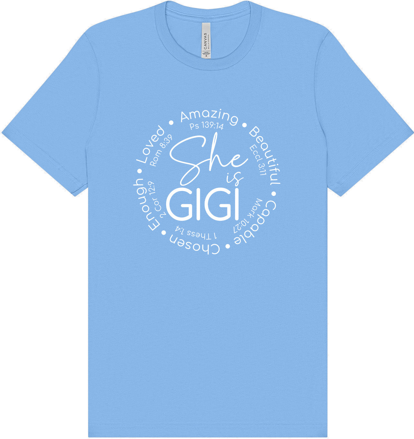 Biblical Gigi Adult Bella Canvas Shirt
