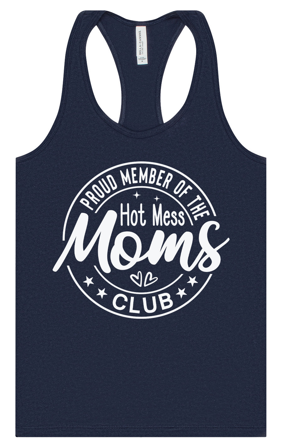 Hot Mess Moms Club Women's Racerback Tank