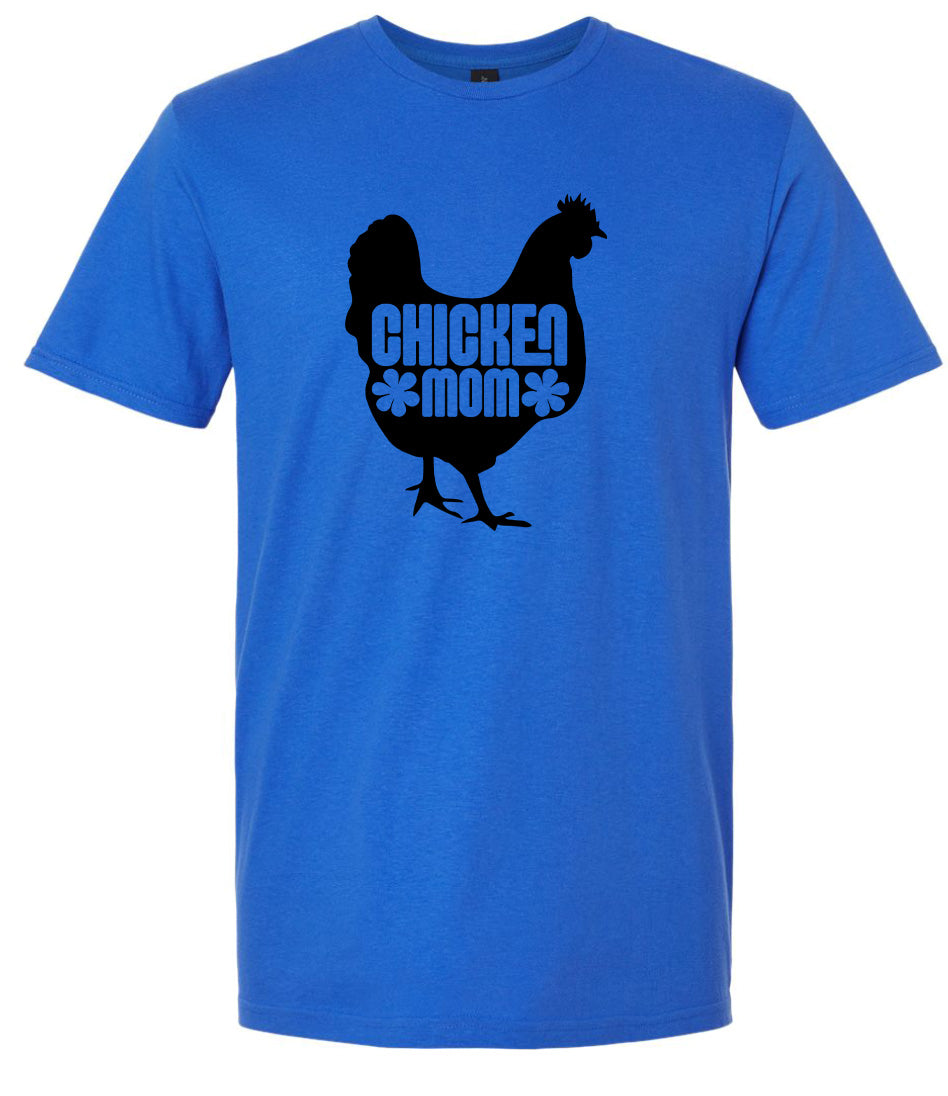 Chicken Mom Adult Gildan Soft Shirt