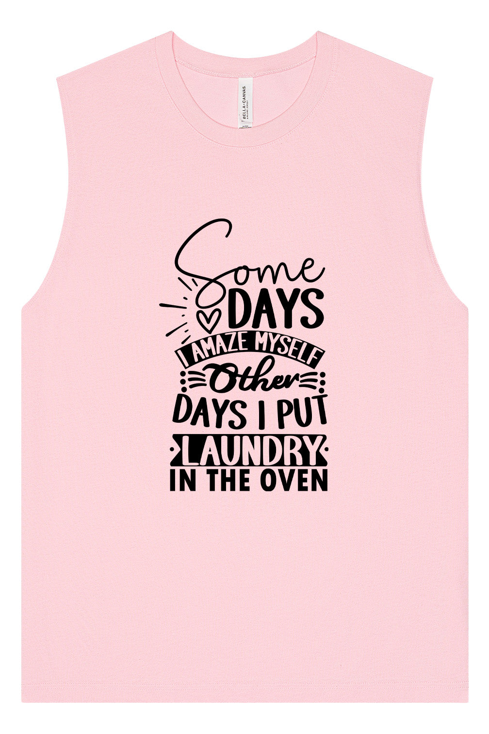 Laundry in the Oven Muscle Tank