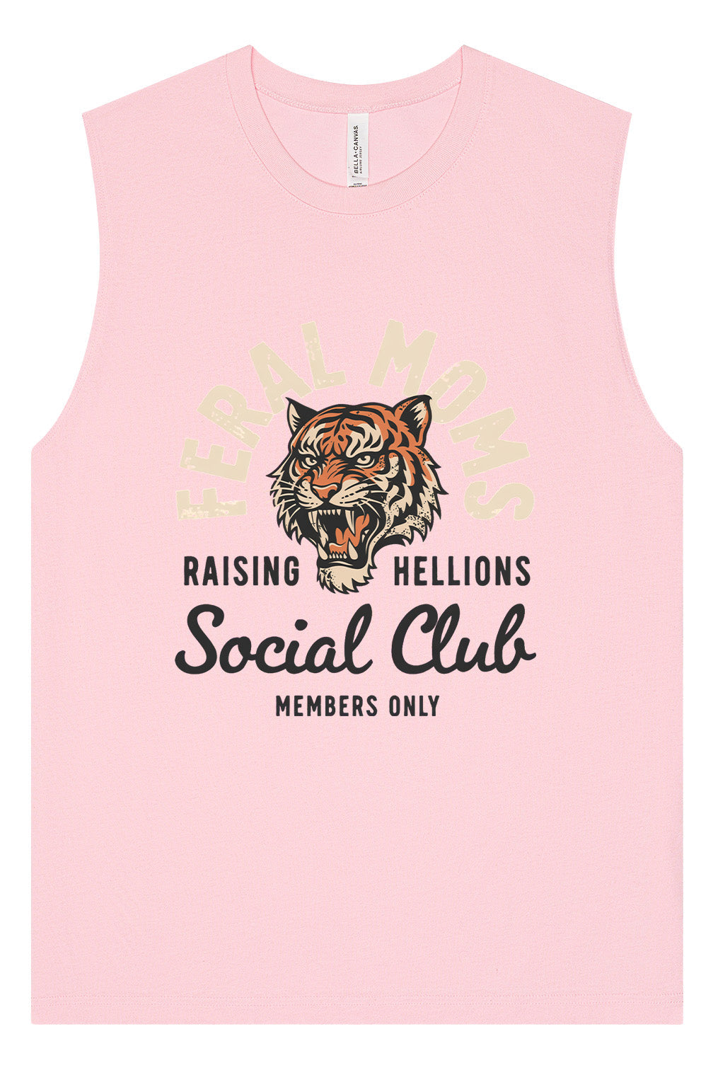 Feral Moms Social Club Muscle Tank