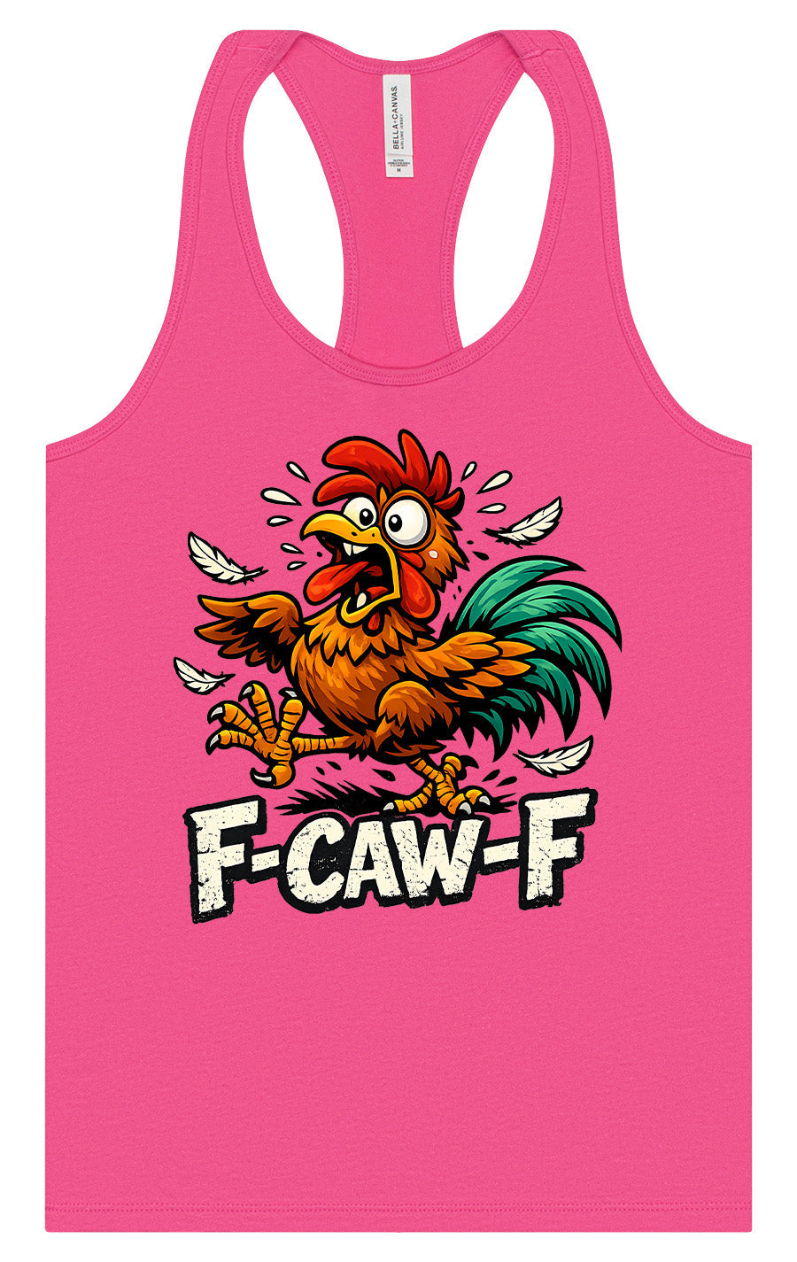 F-caw-f Women's Racerback Tank