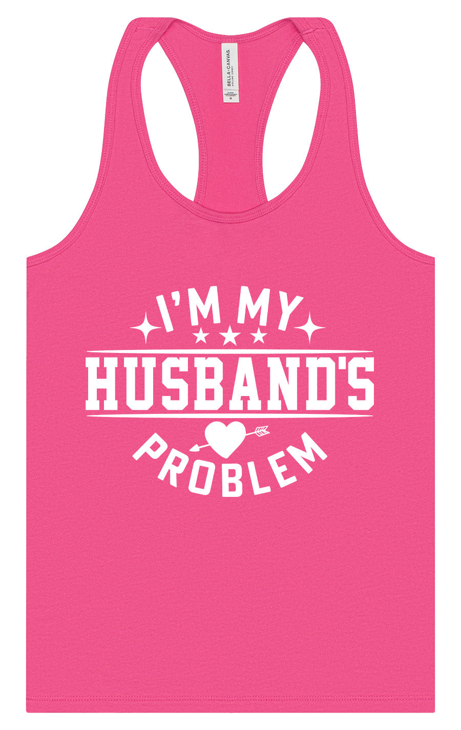 I'm My Husband's Problem Women's Racerback Tank