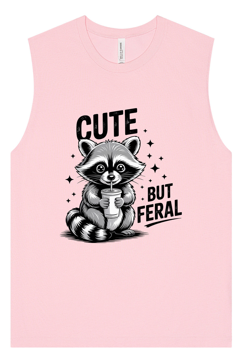 Cute but Feral Muscle Tank