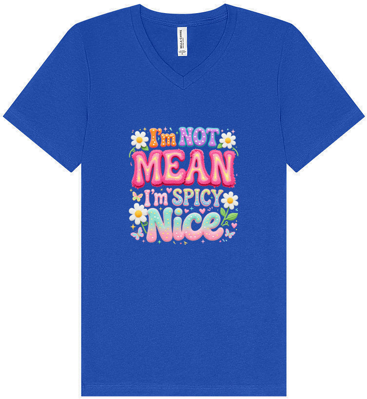 Spicy Nice Unisex V-Neck Shirt