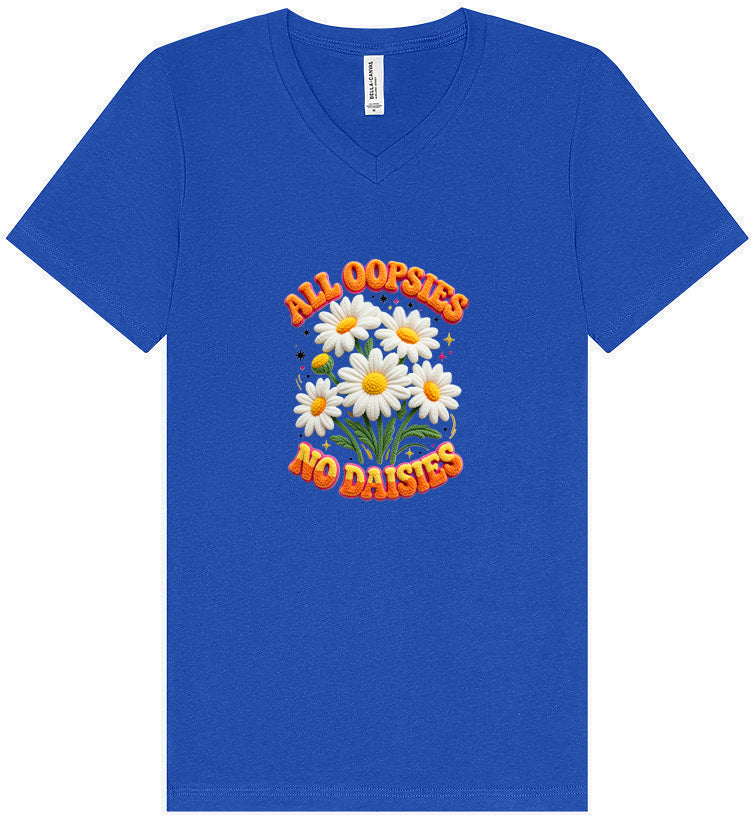 All Oopsies Unisex V-Neck Shirt