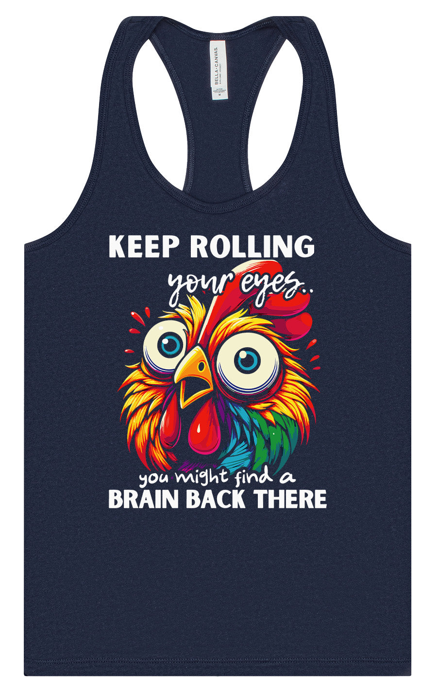 Chicken Brain Women's Racerback Tank