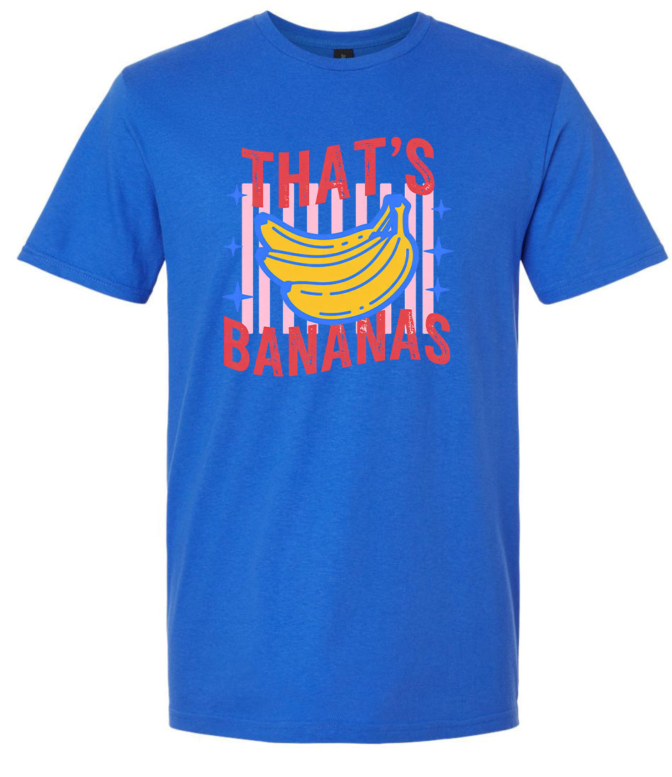 That's Bananas Adult Gildan Soft Shirt
