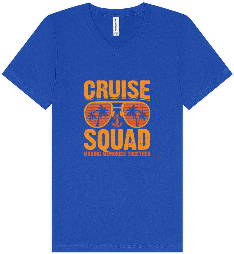 Cruise Squad Making Memories Unisex V-Neck Shirt