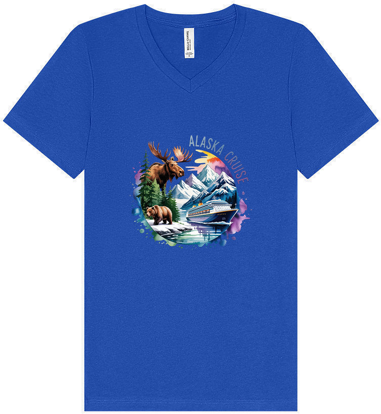 Alaska Cruise Unisex V-Neck Shirt