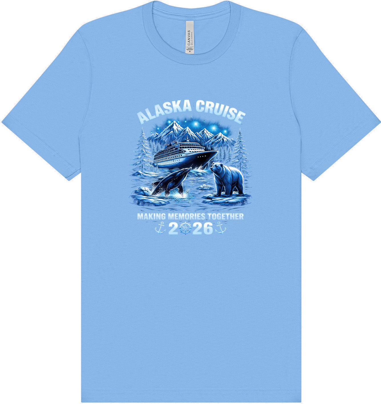 Alaska Cruise 2026 Adult Bella Canvas Shirt