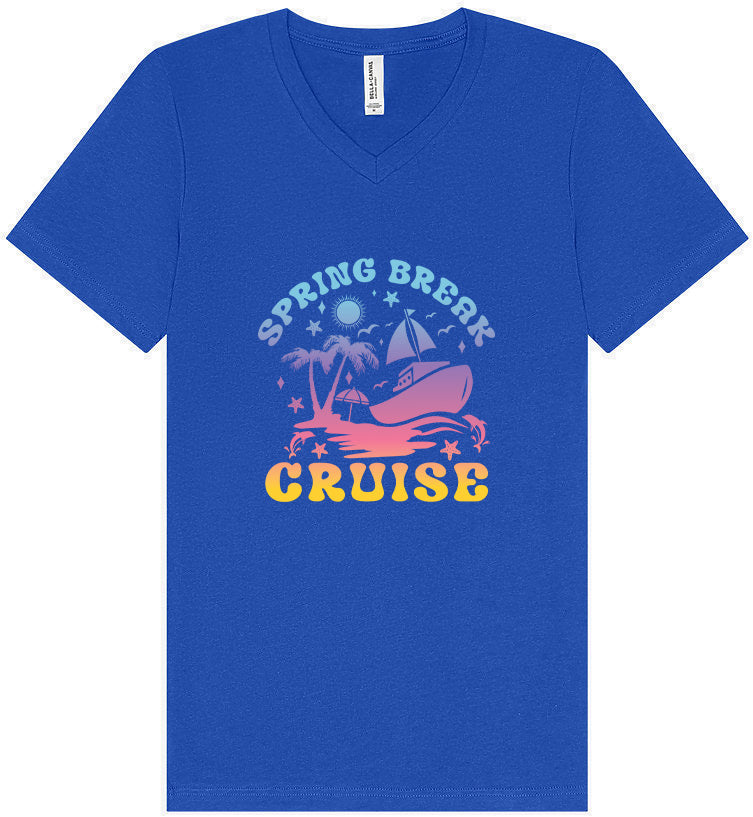 Spring Break Cruise Unisex V-Neck Shirt