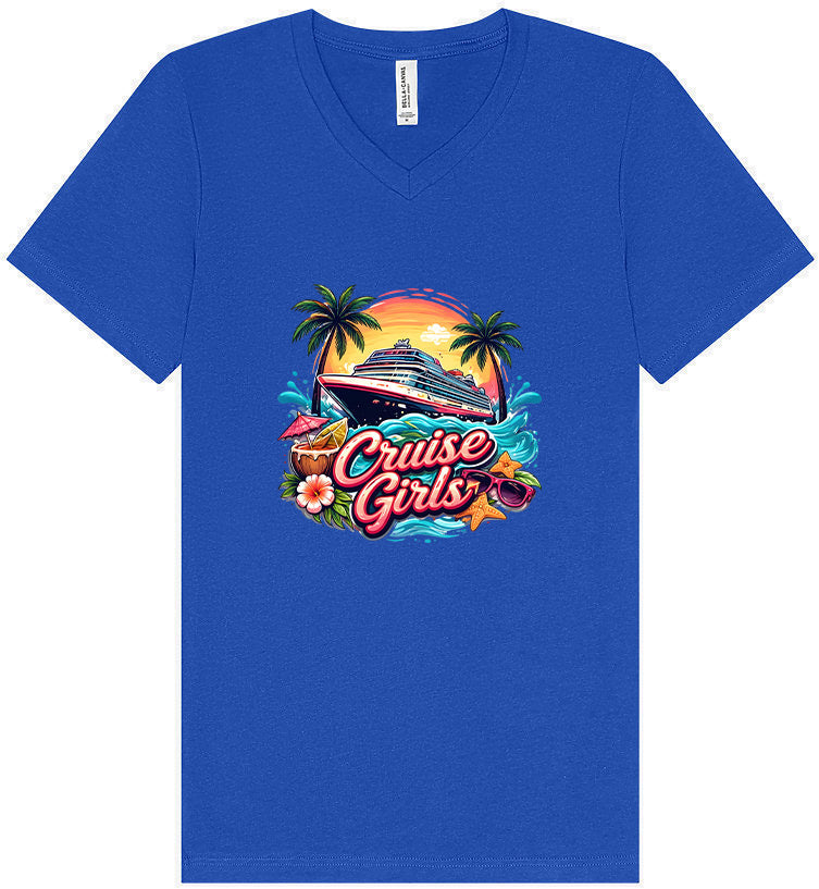 Cruise Girls Unisex V-Neck Shirt