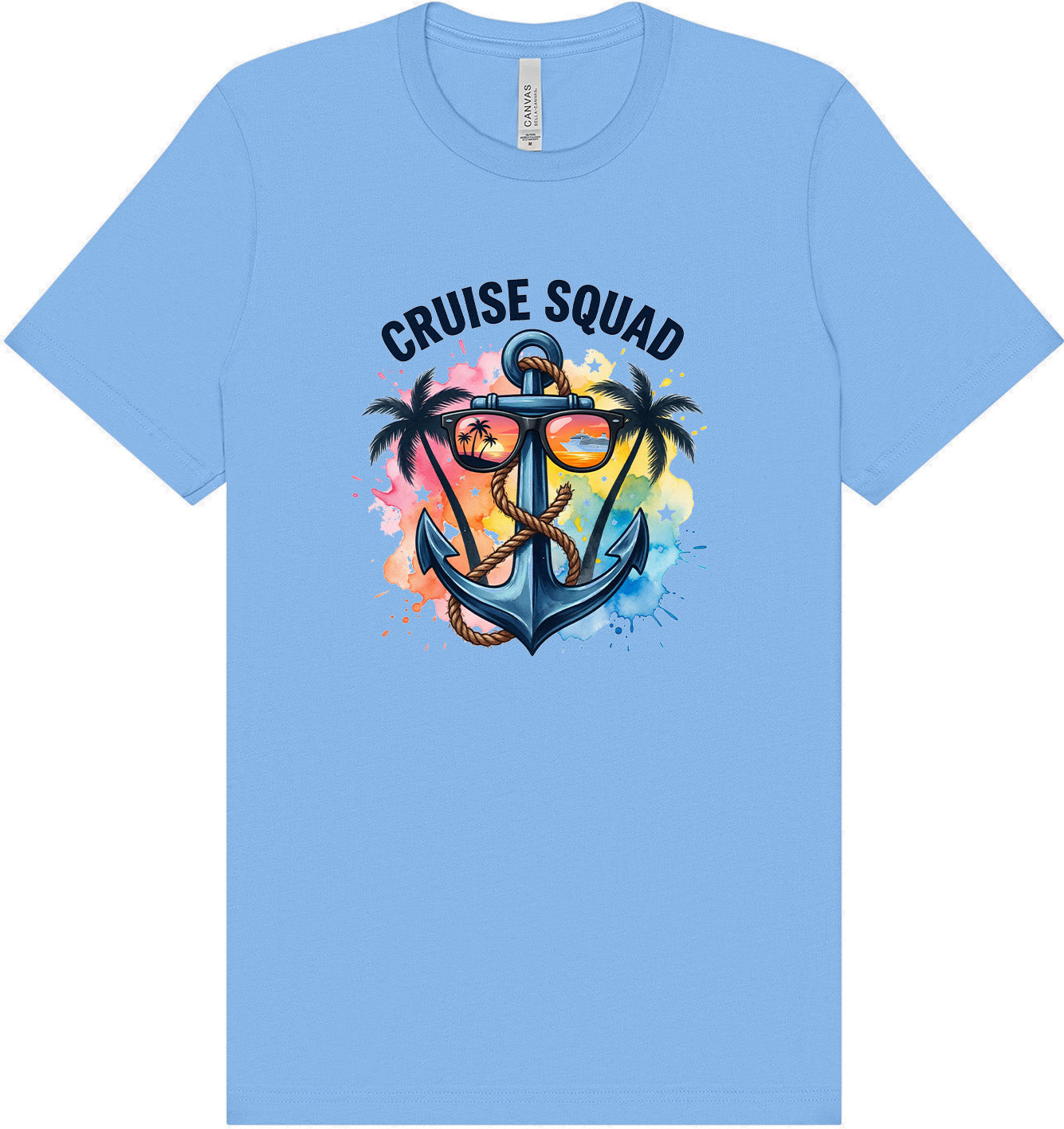 Anchored Cruise Squad Adult Bella Canvas Shirt