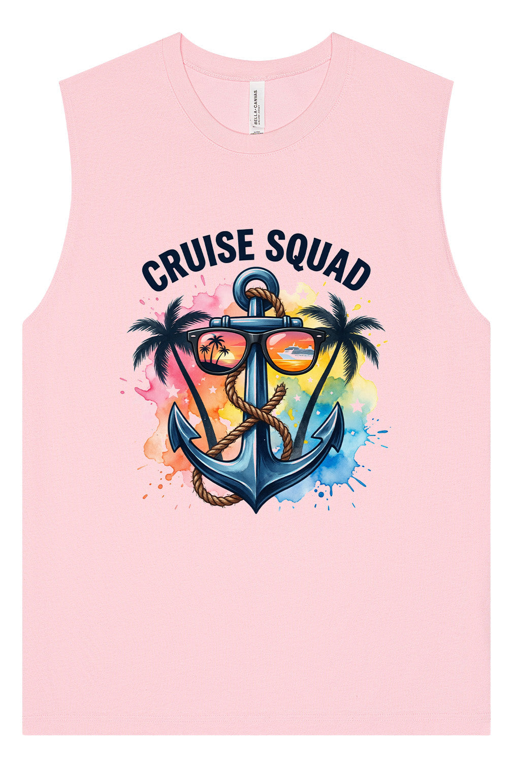 Anchored Cruise Squad Muscle Tank