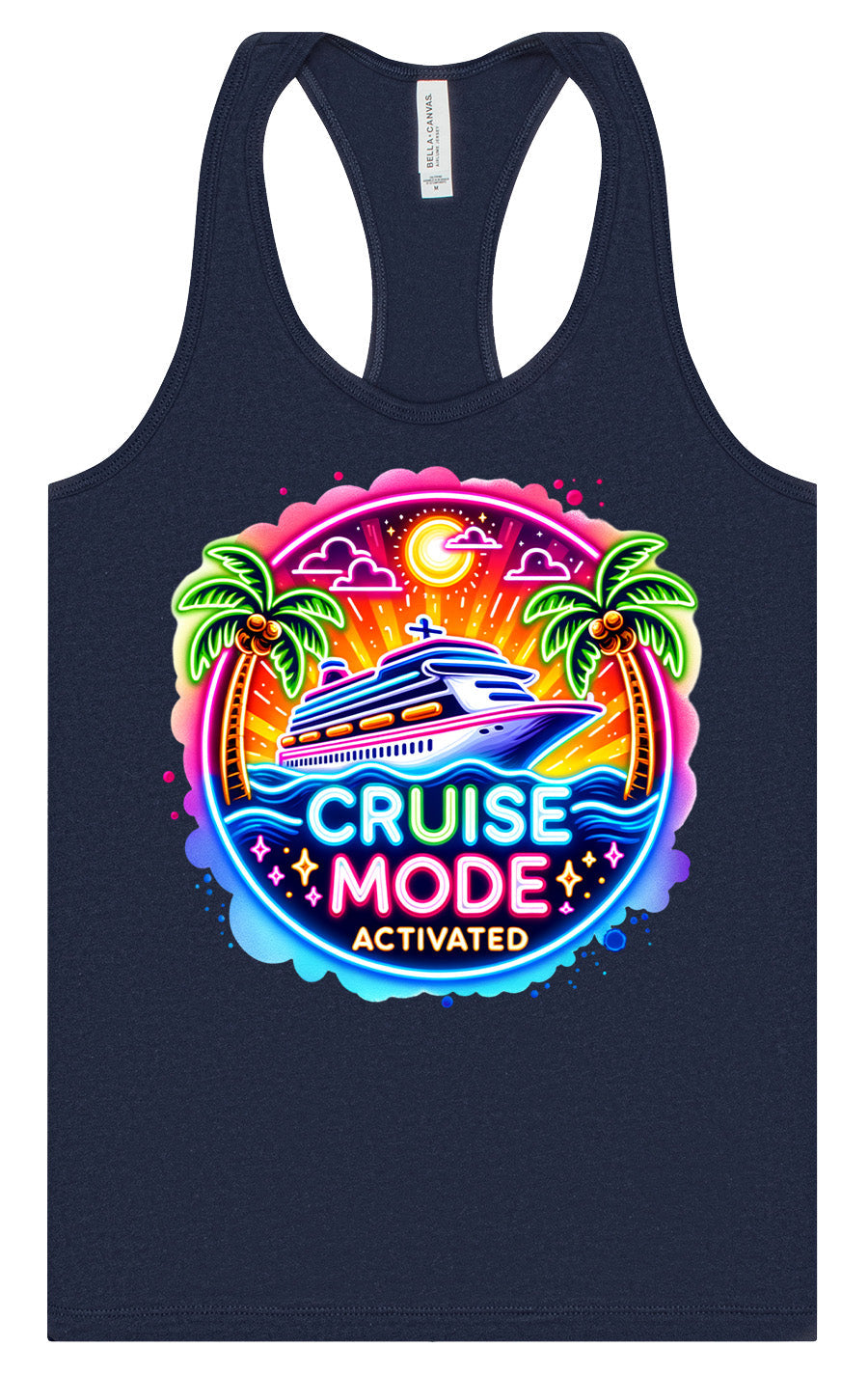 Cruise Mode Activated Women's Racerback Tank