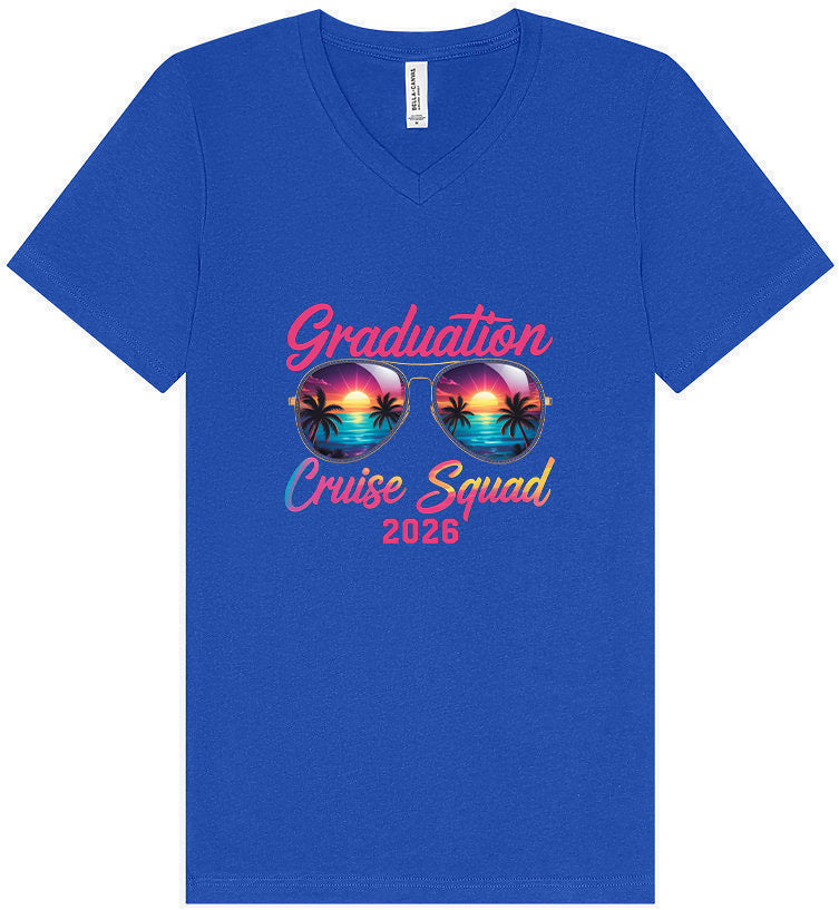 Graduation Squad 2026 Unisex V-Neck Shirt