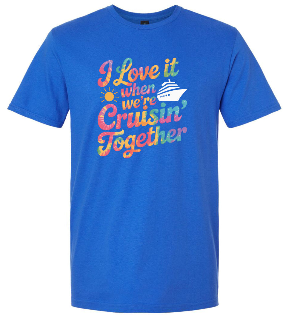 Tie Dye Cruisin' Together Children's Gildan Soft Shirt