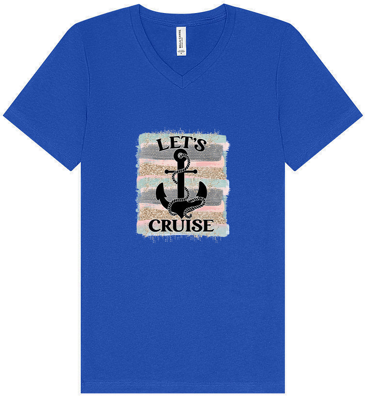 Let's Cruise Unisex V-Neck Shirt