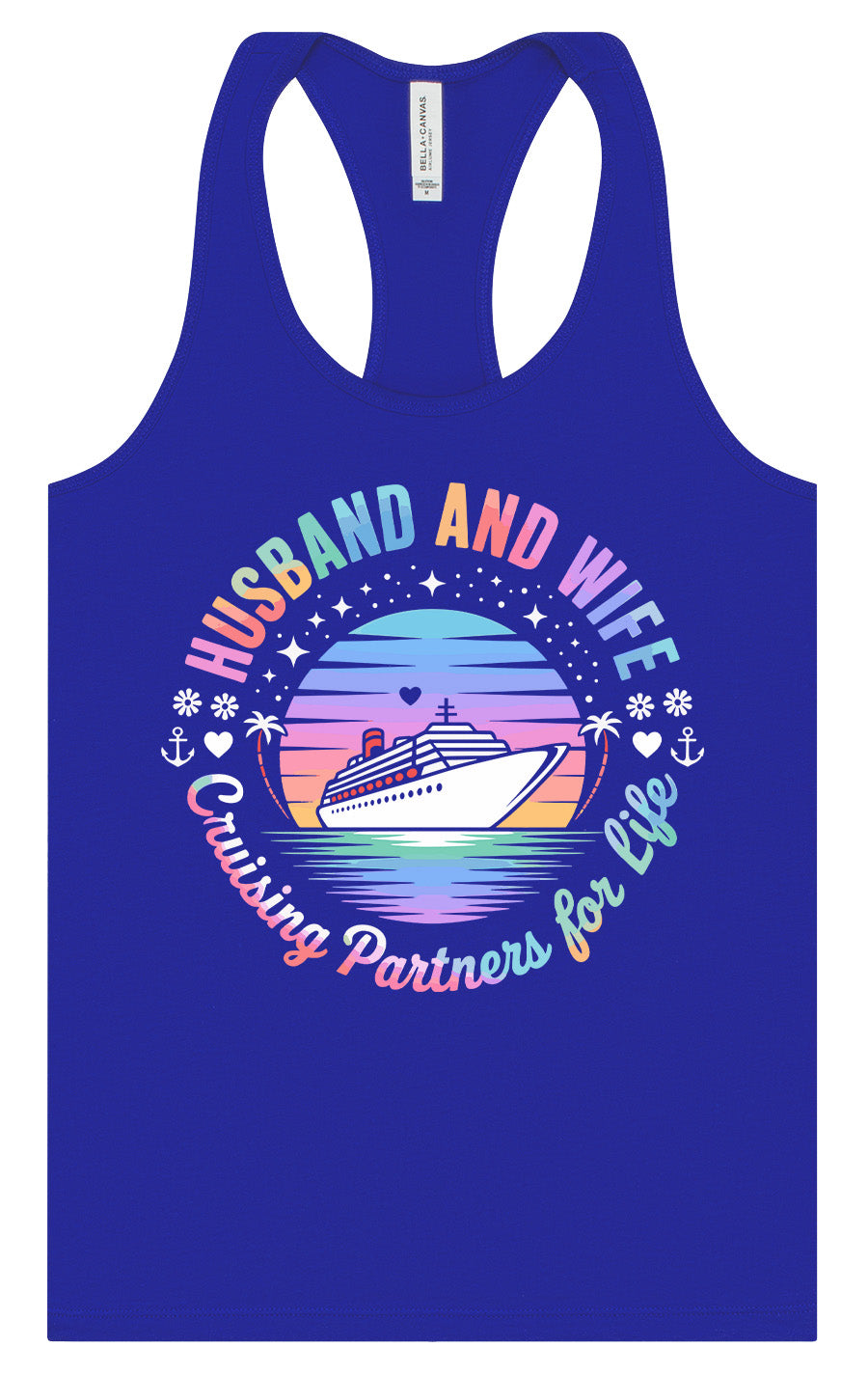 Cruising Partners for Life Women's Racerback Tank