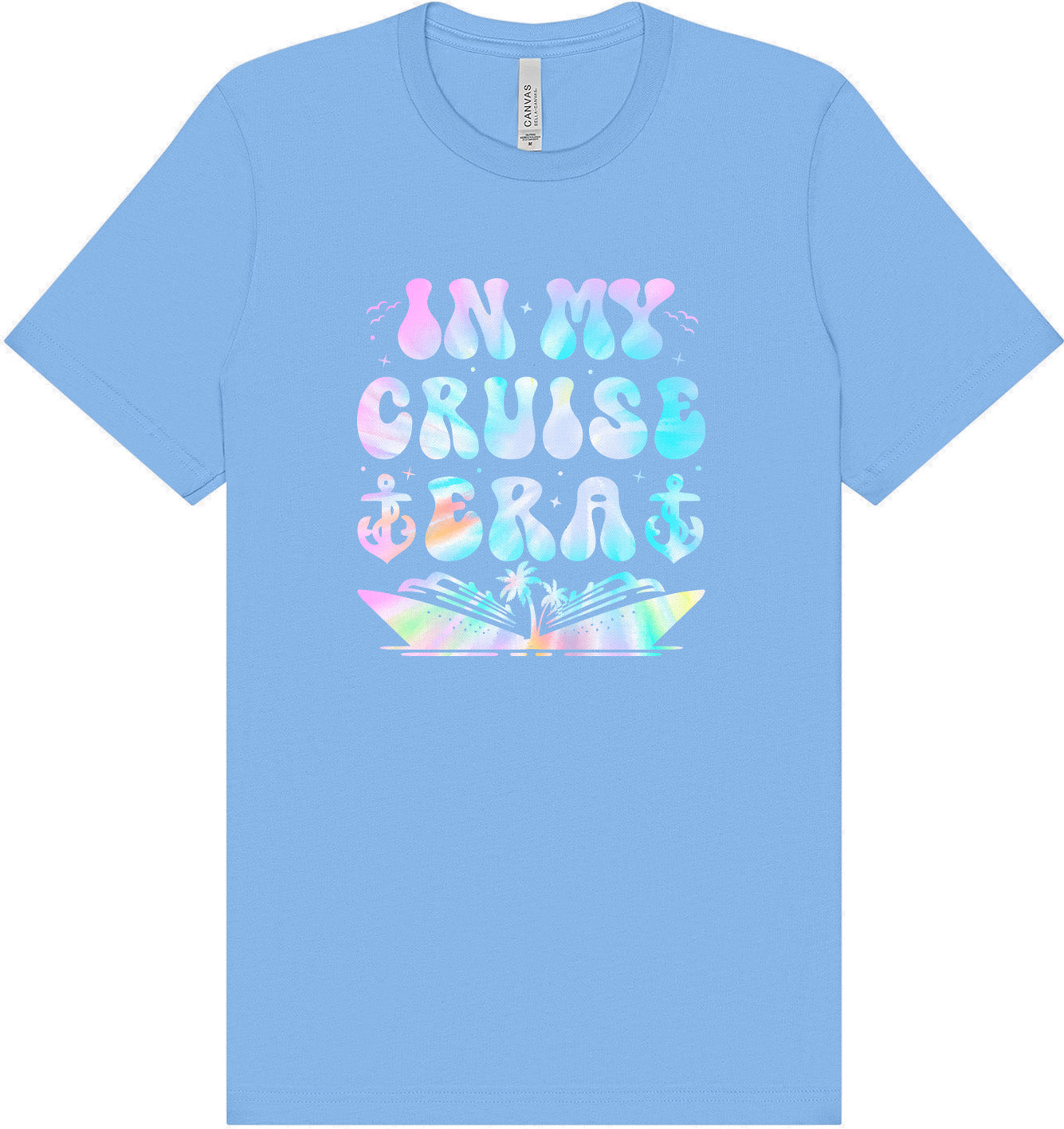 Tie Dye In My Cruise Era Adult Bella Canvas Shirt