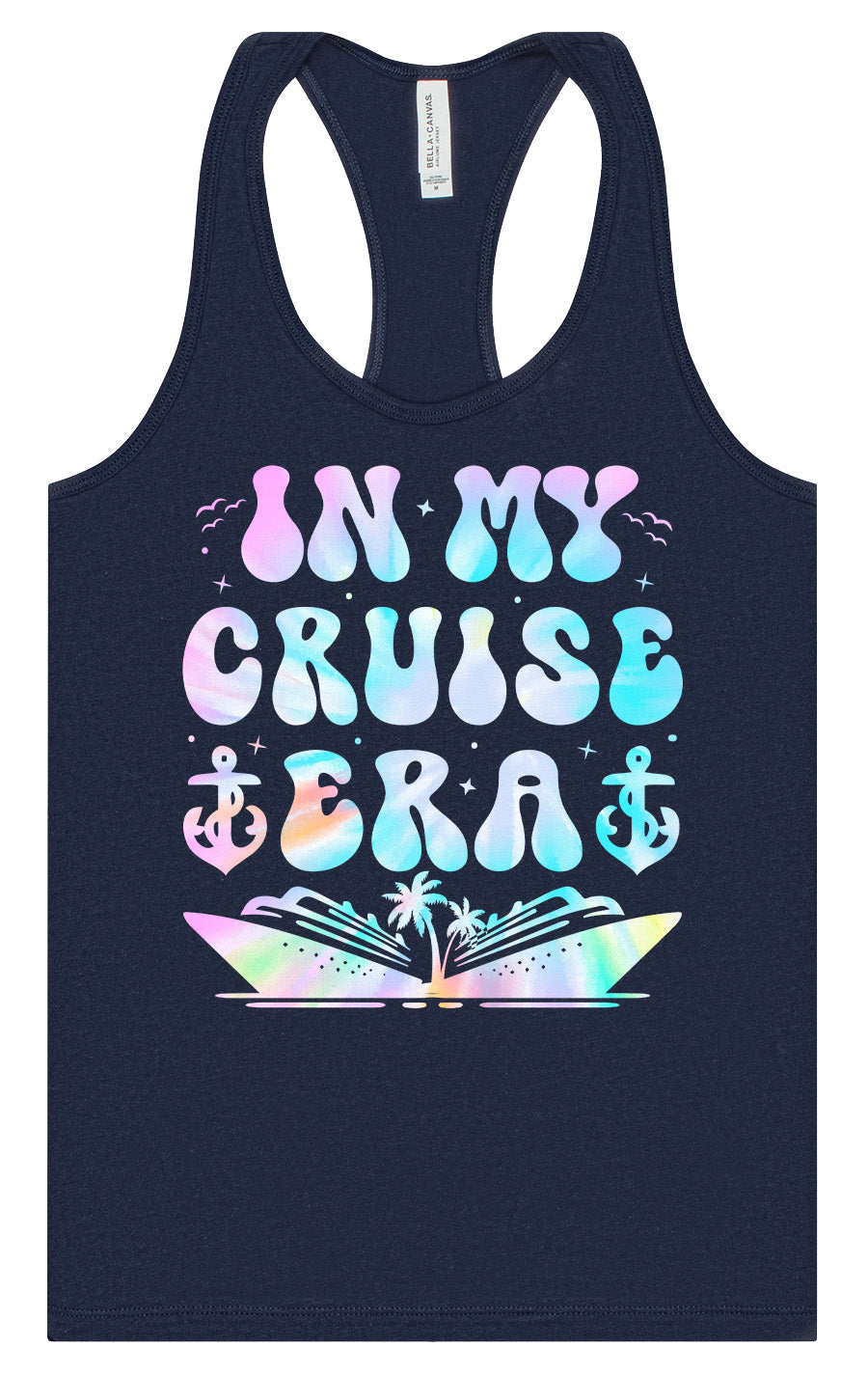 Tie Dye In My Cruise Era Women's Racerback Tank