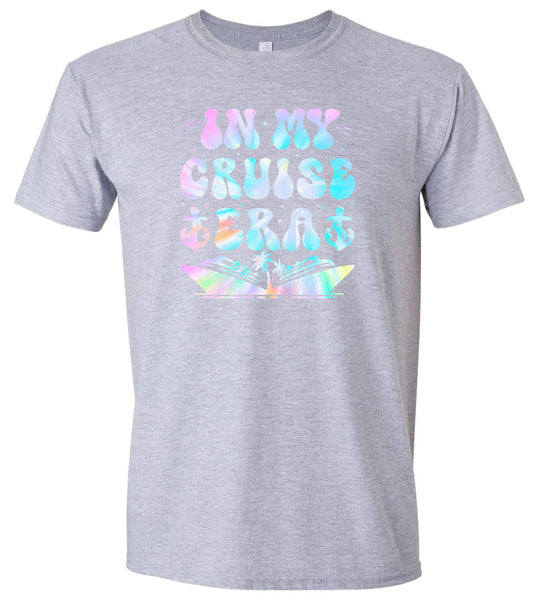 Tie Dye In My Cruise Era Adult Gildan Soft Shirt