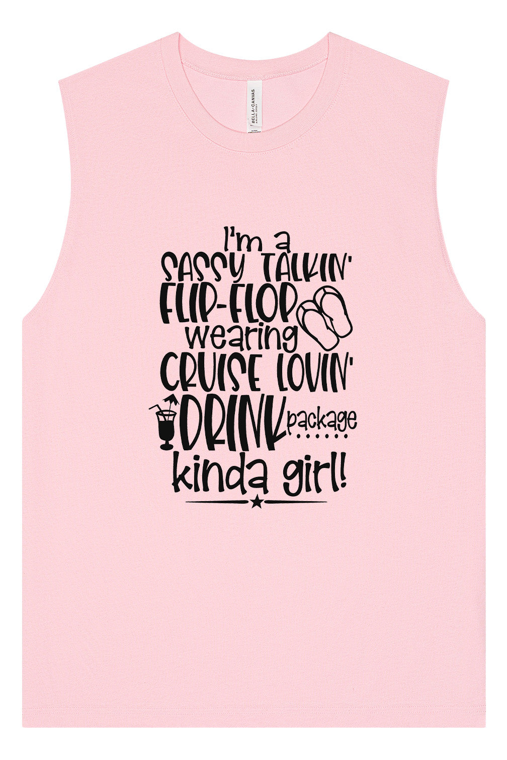 Cruise Lovin' Girl Muscle Tank