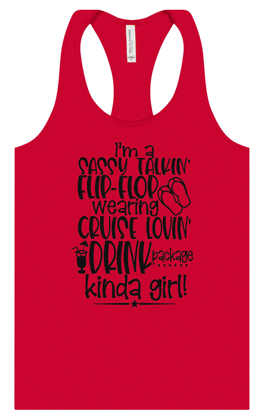 Cruise Lovin' Girl Women's Racerback Tank
