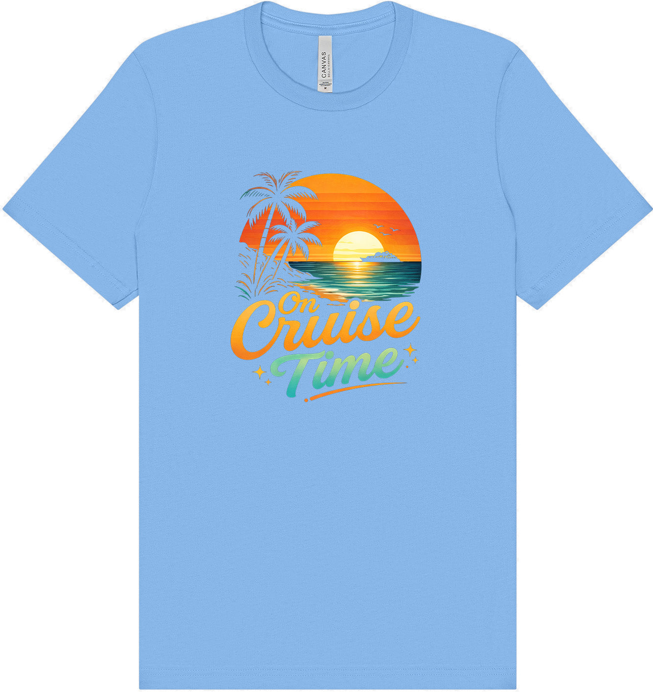 On Cruise Time Adult Bella Canvas Shirt
