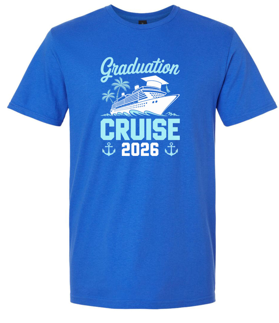 Graduation Cruise 2026 Adult Gildan Soft Shirt