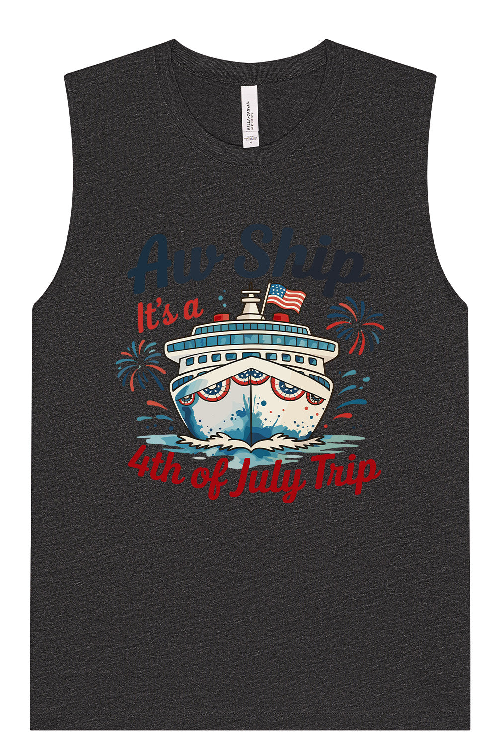 4th of July Cruise Muscle Tank