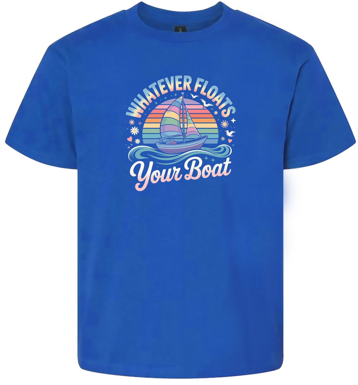 Whatever Floats Your Boat Children's Gildan Soft Shirt