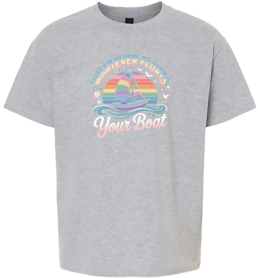 Whatever Floats Your Boat Children's Gildan Soft Shirt