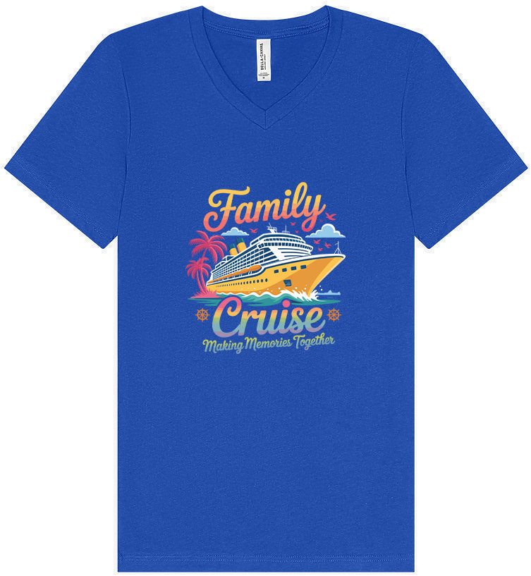 Family Cruise Unisex V-Neck Shirt