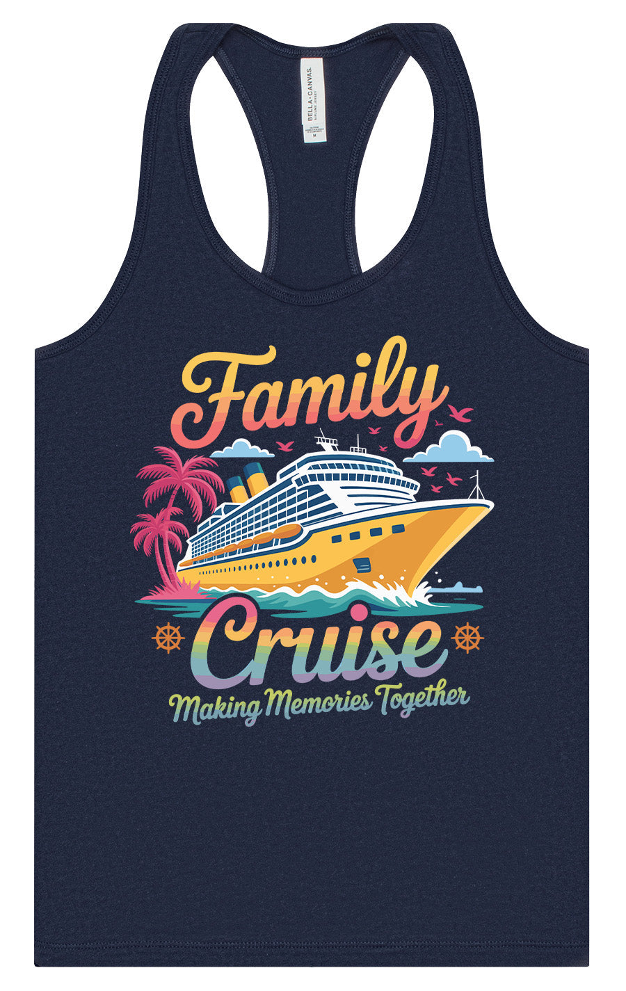 Family Cruise Women's Racerback Tank