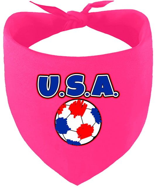 USA Soccer Pet Bandana